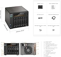 Asustor Lockerstor 6 Gen3 AS6806T 6-Bay NAS — image 3