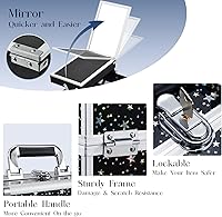 Joligrace Makeup Train Case Black Star — image 6