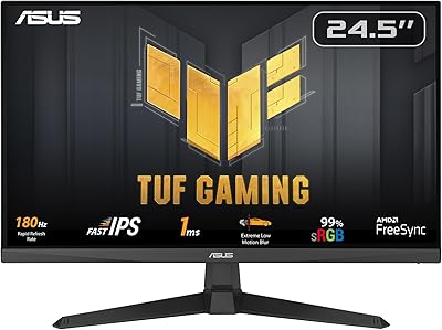 ASUS TUF Gaming VG259Q3A 25-inch 1080p 180Hz Monitor