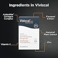 Viviscal Men's Hair Growth Supplements, 60 Tablets — image 3