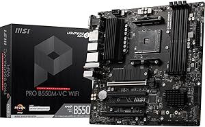 MSI PRO B550M-VC WiFi Motherboard Review