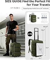 Rolling Tactical Laptop Backpack AU102800BLK — image 3