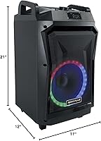 Rockville ROCKNGO 800 10″ Portable Bluetooth Speaker — image 11