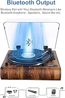 VOSTERIO B-692 Bluetooth Record Player — image 4