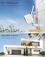 Dzees Solar Powered Security Camera 2K — image 4