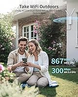 BrosTrend AC1200 Outdoor WiFi Extender — image 3