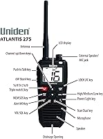 Uniden Atlantis 275 Handheld VHF Marine Radio — image 8
