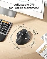 ProtoArc EM01 NL Wireless Trackball Mouse — image 5