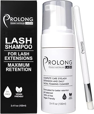 PROLONG LASH Eyelash Extension Shampoo & Brush 100ml