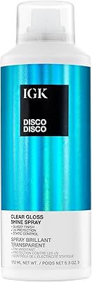 IGK Disco Disco Clear Gloss Finishing Hair Spray 5.3oz