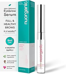 NuOrganic Cosmic Brow Eyebrow Serum 4-Month Supply Review