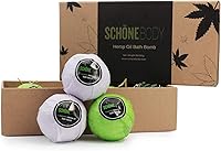 Schone Body Hemp Bath Bombs, Set of 8 - Mint & Lavender Scents — image 7