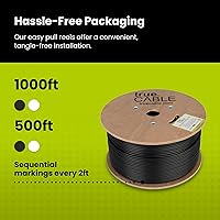 trueCABLE Cat5e Outdoor Shielded Ethernet Cable 1000ft — image 5