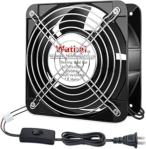 Wathai AC High Airflow Fan 15050 6-inch 120V Review