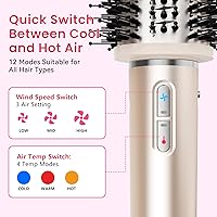 Fentgo 1400W Hair Dryer Brush — image 6