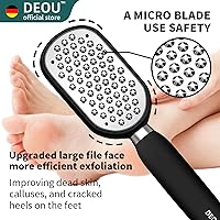 DEOU Metal Foot File Stainless Dead Skin Remover — image 3
