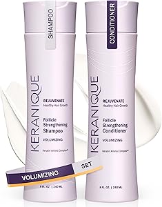 Keranique Volumizing Shampoo and Conditioner Set, 8 Fl Oz Each Review