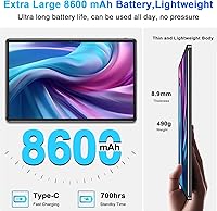 FACETEL Q7 Android 13 Tablet 16GB RAM 256GB Storage 11-inch — image 6