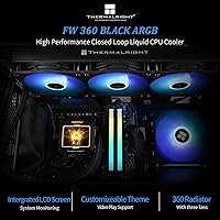 Thermalright FW360 Black ARGB CPU AIO Cooler — image 2