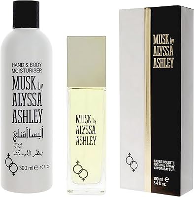 Alyssa Ashley Musk Perfume and Lotion Set
