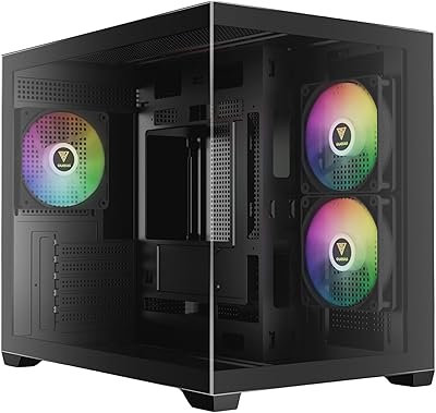 GAMDIAS AURA GC10M ARGB Micro-ATX Tower Case