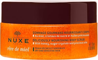 NUXE Rêve de Miel Nourishing Skin Exfoliator Body Scrub, 6.7oz