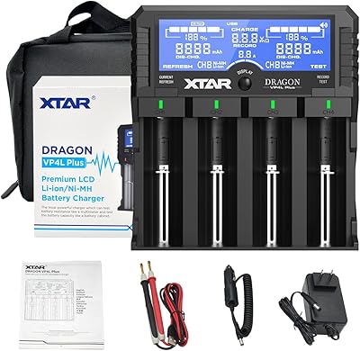 XTAR Dragon VP4L Plus Battery Charger