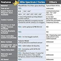 Elite Screens Spectrum2 120-inch 16:9 Electric Motorized Projector Screen — image 5