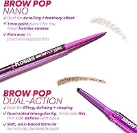 Kosas Brow Pop Nano - Dark Brown — image 6