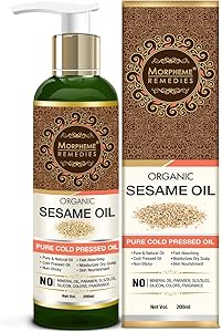 Morpheme Remedies Organic Sesame Pure ColdPressed Oil 200mL Review