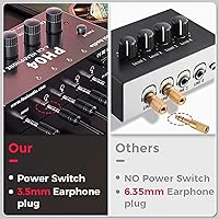 Fosi Audio PH04 4-Channel Headphone Amplifier — image 3