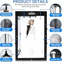 ZKEEZM 47x39x78″ Photography Studio LED Lightbox — image 6