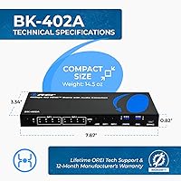 OREI 8K eARC HDMI Matrix Switch 4x2 — image 5