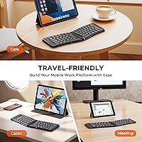 MEETION K9880 Ergonomic Foldable Bluetooth Keyboard — image 8