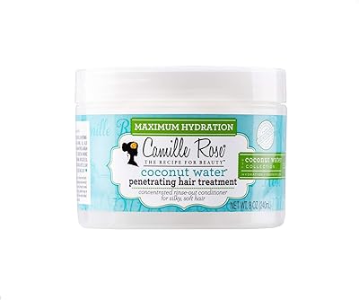 Camille Rose Coconut Water Penetrating Hair Treatment, 8 oz