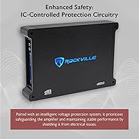 Rockville dB12 2000W Mono 2-Ohm Car Amplifier — image 3