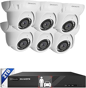 ONWOTE 8 Channel 4K NVR Security Camera System Review
