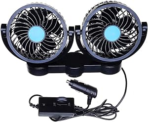 ZONETECH Car Cooling Air Fan EL0024 Review