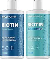 Maple Holistics Rosemary Biotin Shampoo and Conditioner Set - 8 Fl Oz — image 1