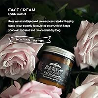 Farmstead Apothecary 100% Natural Anti-Aging Face Cream with Jojoba Oil, 4oz (Rose Water) — image 2