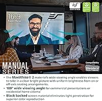 Elite Screens Manual Series M135XWH2 135-inch 16:9 Pull Down Projector Screen — image 5