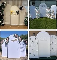 Vincidern Wedding Arch Backdrop Stand and Cover Set — image 2