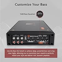 Rockville RXD-F30 2400W 4-Channel Car Amplifier — image 7