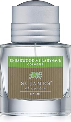 St James of London Cedarwood & Clarysage Cologne 50mL