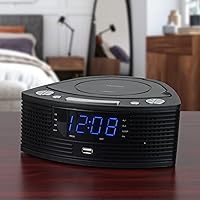Jensen JCR390 Stereo CD Player with Dual Alarm Clock Radio — image 4