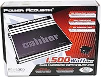 Power Acoustik RE1-1500D 1500 Watt Mono Amplifier — image 8