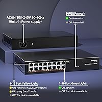YuanLey 16-Port 2.5G Ethernet Switch — image 3