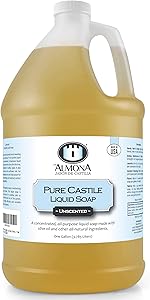 La Almona Pure Castile Liquid Soap Unscented 1 Gallon Review
