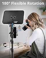 UBeesize LED Video Light Kit 13″ with Tripod and Phone Holders — image 4