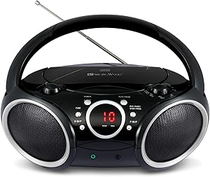 SINGING WOOD 030C Portable CD Player Boombox Review